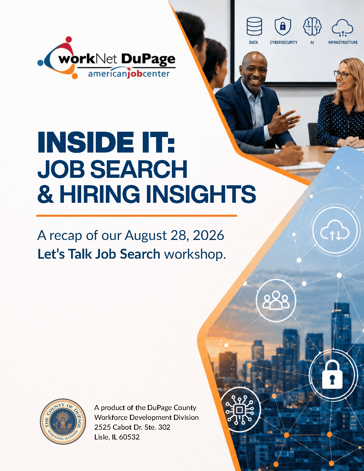 Cover of Inside IT: Job Search and Hiring Insights workshop recap document